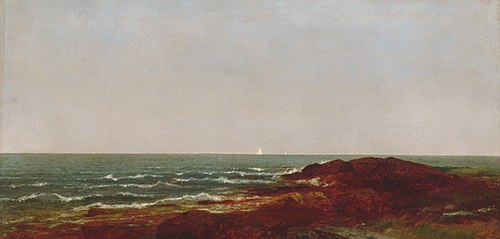 The Sea, 1872, John Frederick Kensett