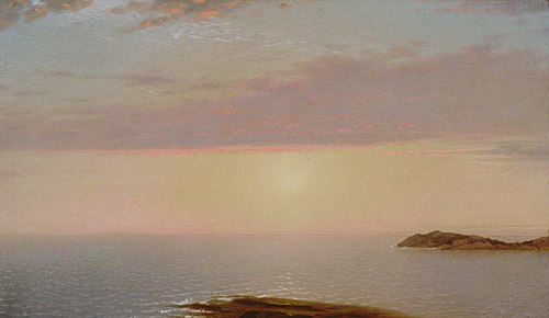 Sunset, 1872, John Frederick Kensett