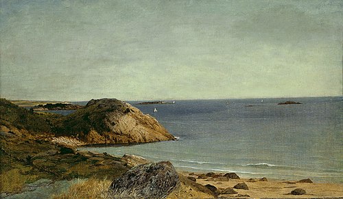 Rocky Coast, 1860, John Frederick Kensett