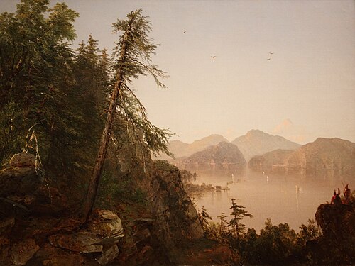 Along the Hudson, 1852, John Frederick Kensett