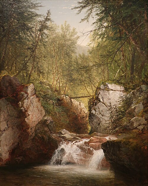 Bash-Bish Falls, Massachusetts, 1855, John Frederick Kensett