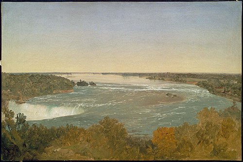 Niagara Falls and the Rapids, 1851, John Frederick Kensett