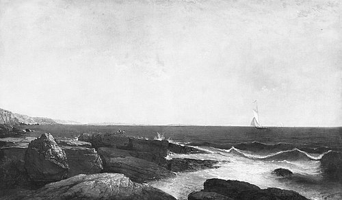 Seascape, Newport, , John Frederick Kensett
