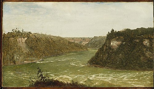Whirlpool, Niagara, 1851, John Frederick Kensett