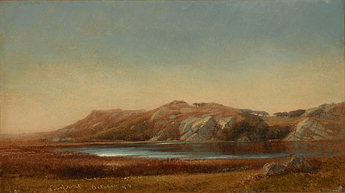 Almy's Pond, Newport, Rhode Island, 1859, John Frederick Kensett
