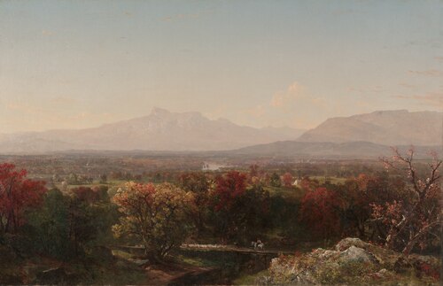 An October Day in the White Mountains, 1854, John Frederick Kensett