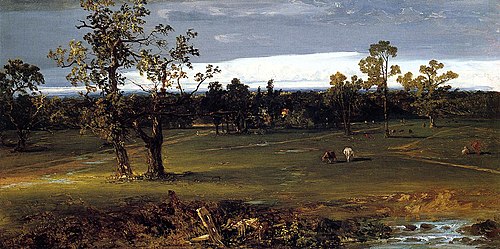 At Pasture, 1872, John Frederick Kensett