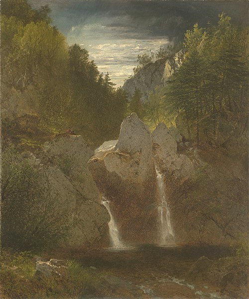 Rocky Pool, Bash-Bish Fall, 1865, John Frederick Kensett
