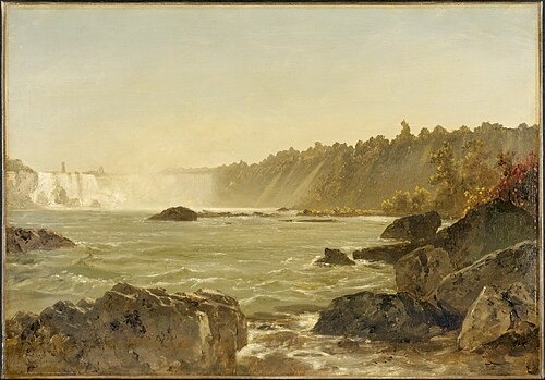View of Niagara Falls, 1851, John Frederick Kensett