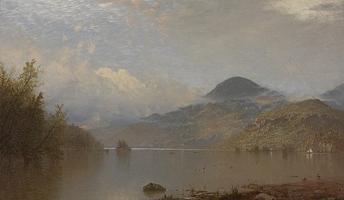 Lake George, Black Mountain, 1869, John Frederick Kensett