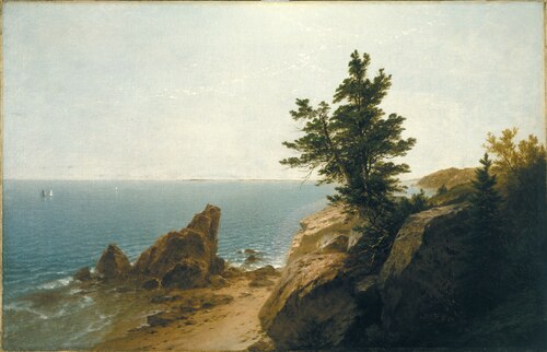 Coast Scene, 1865, John Frederick Kensett