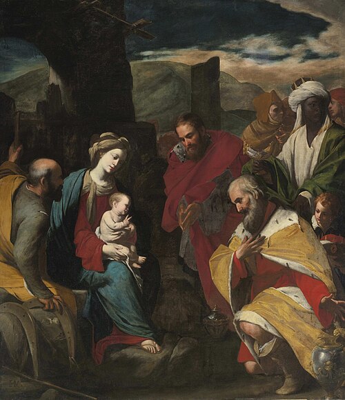 Anbetung der Könige, 1656, Massimo Stanzione