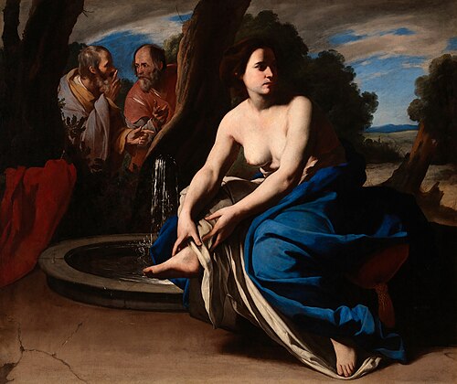 Suzanne et les Vieillards, 1645, Massimo Stanzione