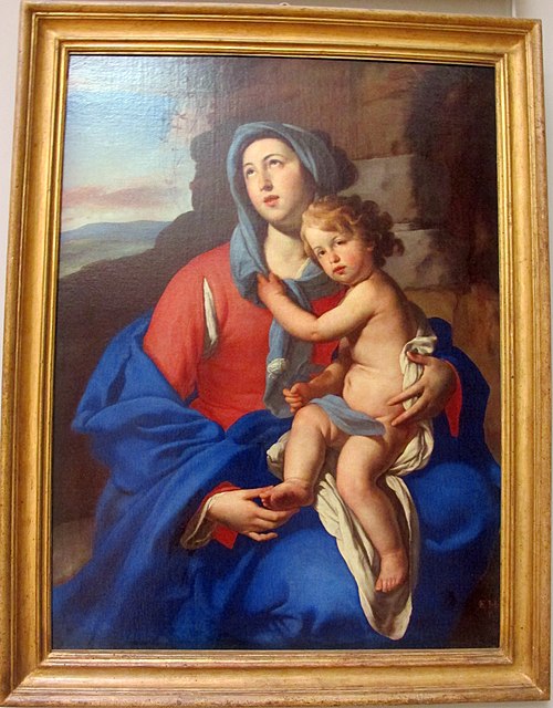 La Vierge à l'Enfant, 1640, Massimo Stanzione