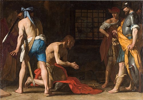 La Décollation de saint Jean-Baptiste, 1634, Massimo Stanzione