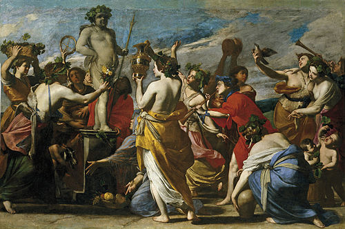 Sacrifice à Bacchus, 1634, Massimo Stanzione