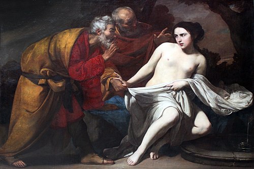 Susanna and the Elders, 1632, Massimo Stanzione