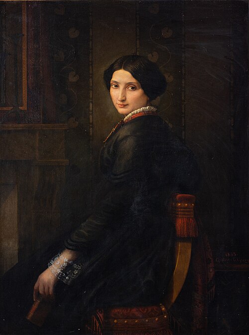 Portrait de Mme G. L., 1853, Gustave Le Gray
