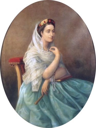 L'Impératrice Eugénie, 1869, Gustave Le Gray