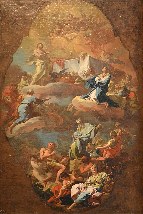 Le Triomphe de l'Eucharistie, 1750, Olivio Sozzi