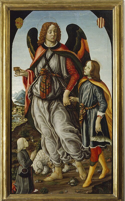 Tobias and the Angel, 1467, Francesco Botticini