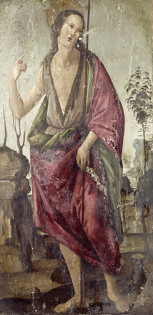 John the Baptist, 1450, Francesco Botticini