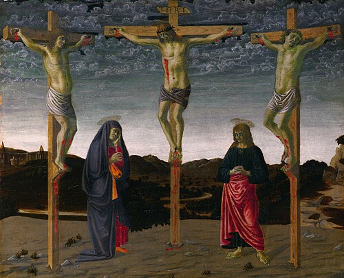 La Crucifixion, 1471, Francesco Botticini