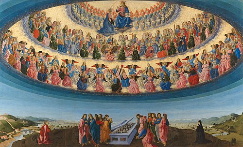 Assumption of the Virgin, 1475, Francesco Botticini