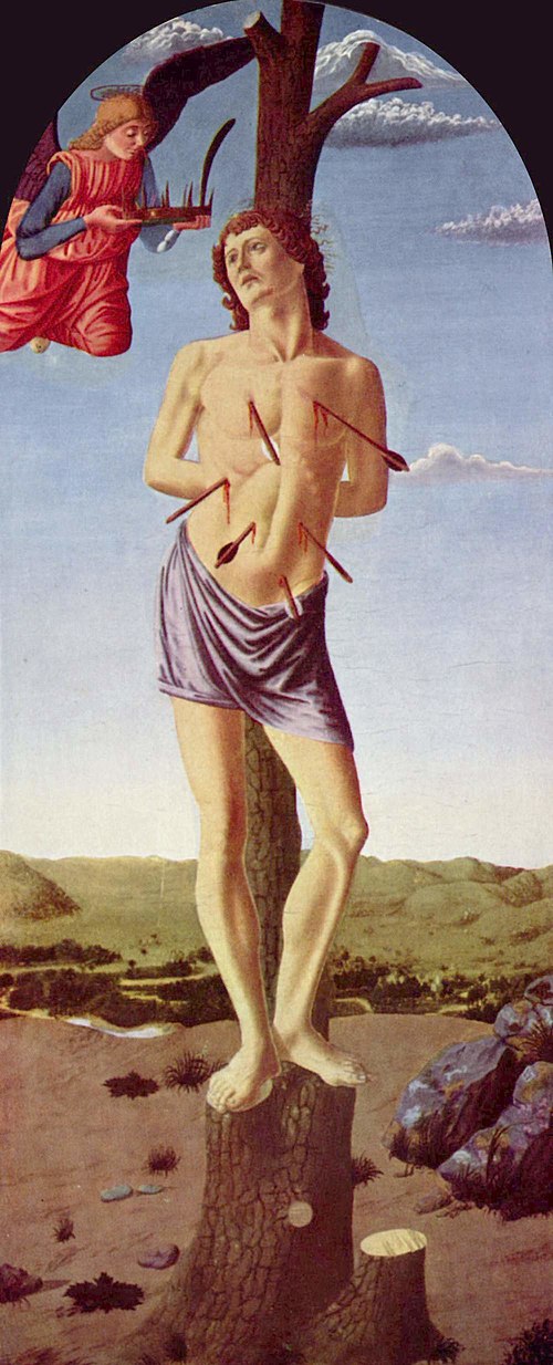 Saint Sebastian, 1473, Francesco Botticini