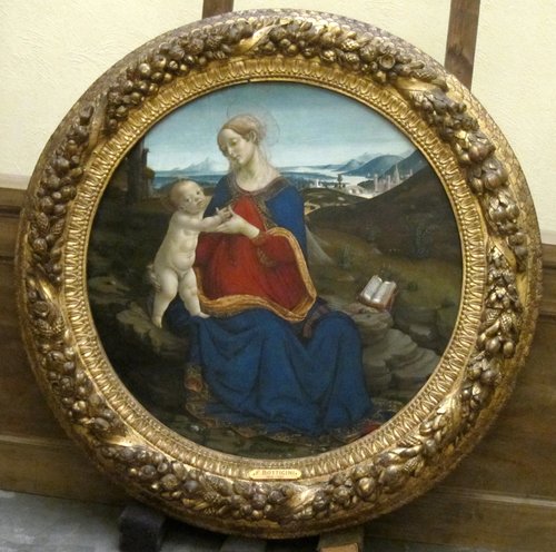 Madonna and Child with a Breviary, 1475, Francesco Botticini