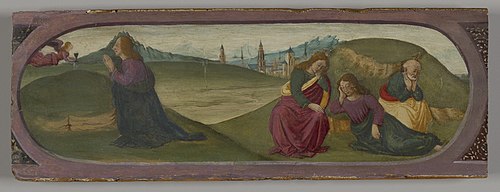 Agony in the Garden, 1485, Francesco Botticini