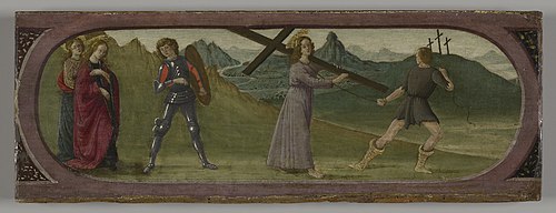Way to Calvary, 1475, Francesco Botticini