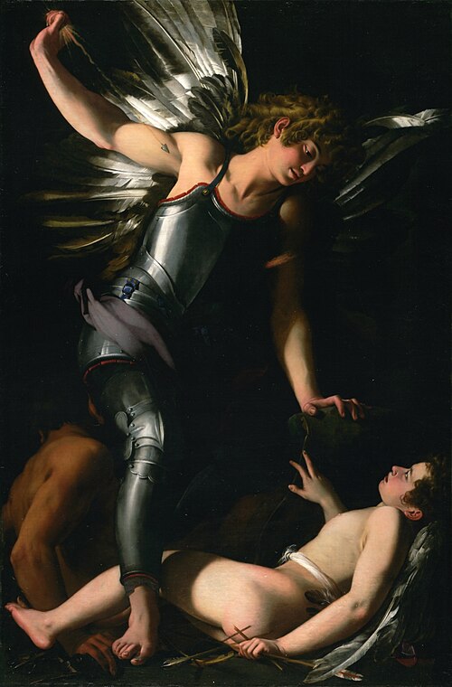 Heavenly Amor Conquering Earthly Armor, 1602, Giovanni Baglione