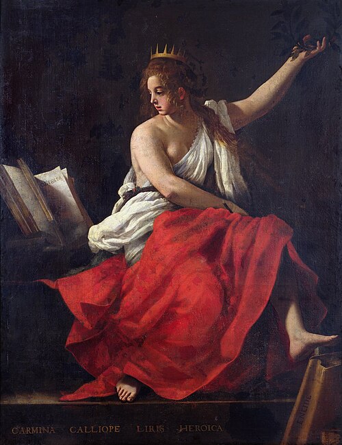 Calliope, muse de l'Éloquence, 1620, Giovanni Baglione