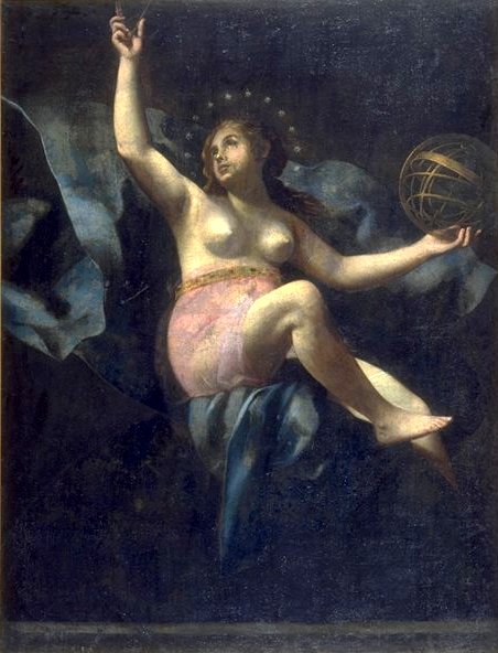 Uranie, muse de l'Astronomie, 1620, Giovanni Baglione