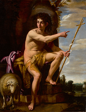 Saint John the Baptist in the Wilderness, 1610, Giovanni Baglione