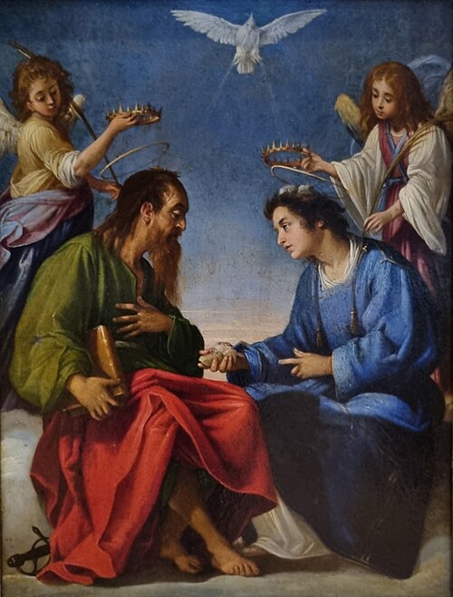Saint Étienne et saint Paul, , Giovanni Baglione