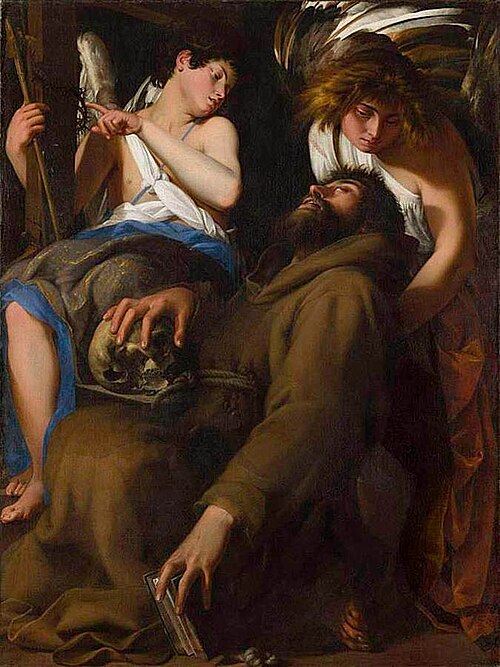 The Ecstasy of Saint Francis, 1601, Giovanni Baglione