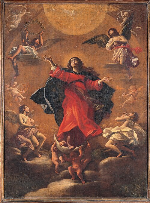 Madonna in Glory, 1630, Giovanni Baglione