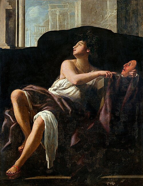 Thalie, muse de la Comédie, 1620, Giovanni Baglione