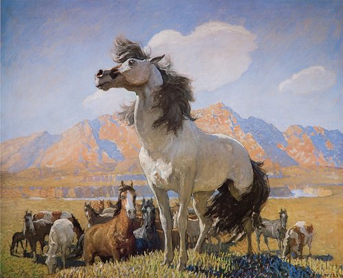 Smokey Face, , Newell Convers Wyeth
