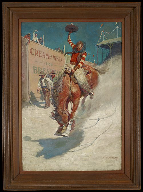 Bronco Buster, 1906, Newell Convers Wyeth