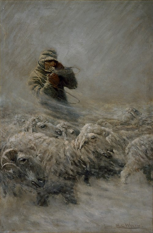 Sheep Herder, 1908, Newell Convers Wyeth