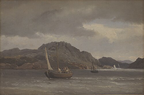 The Skerries at Marstrand. Sweden, 1852, Carl Frederik Sørensen