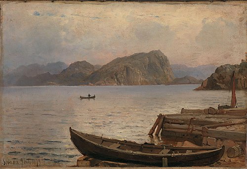 Painting, 1873, Carl Frederik Sørensen