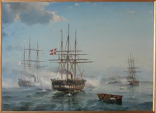 Affæren ud for Svinemünde 17. marts 1864, 1864, Carl Frederik Sørensen