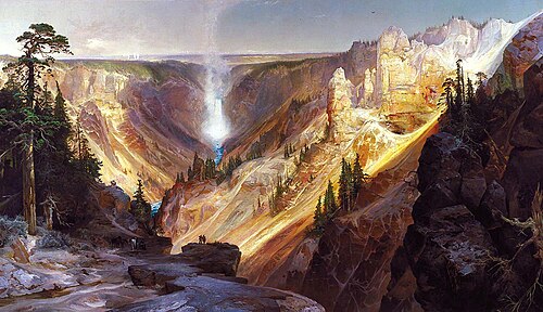 The Grand Canyon of the Yellowstone, , Thomas Moran