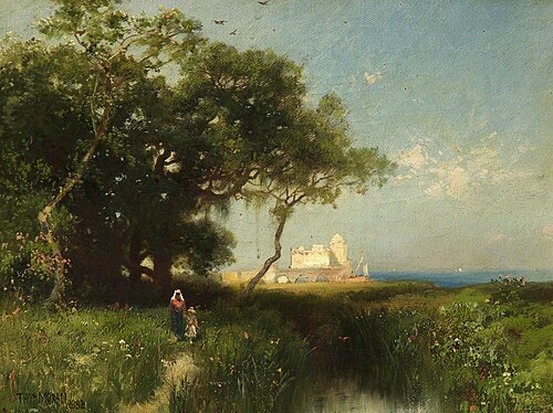 The Coast of Florida, 1882, Thomas Moran