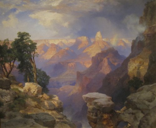Grand Canyon with Rainbow, 1912, Thomas Moran