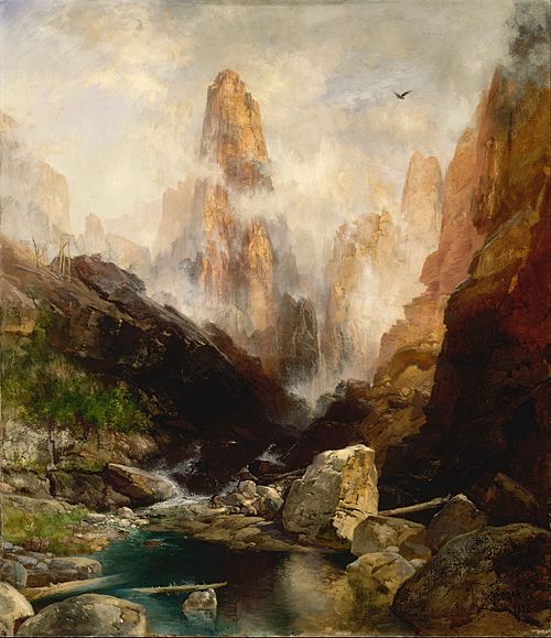 Mist in Kanab Canyon, Utah, 1892, Thomas Moran